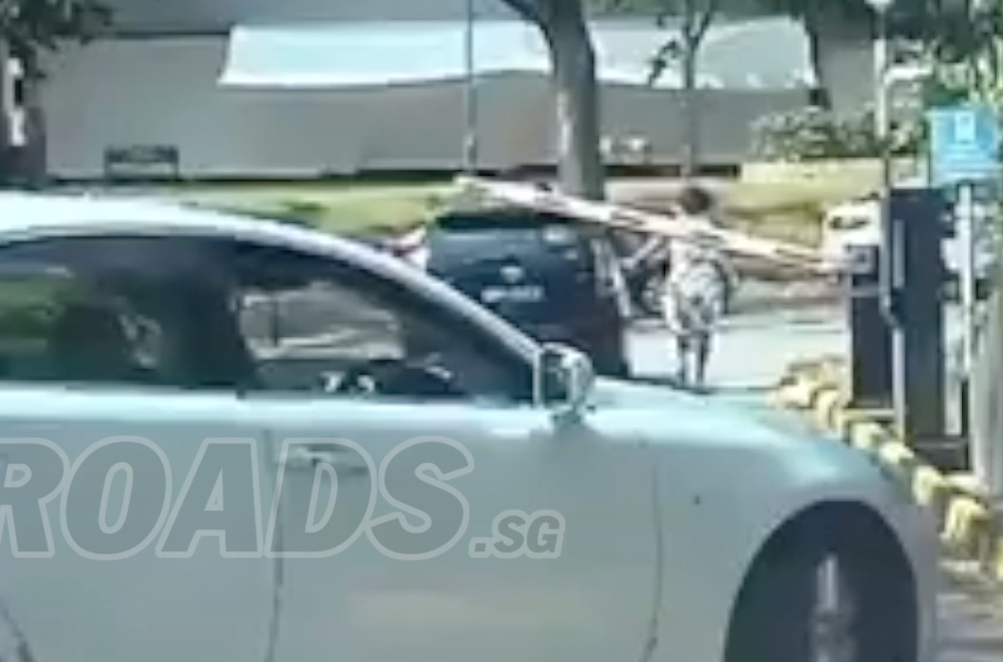 Prius driver forgets to put car in parking gear, car rolls away and ...
